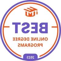 Badge for Best 在线 Bachelor's 心理学 2022 by  Edumed
